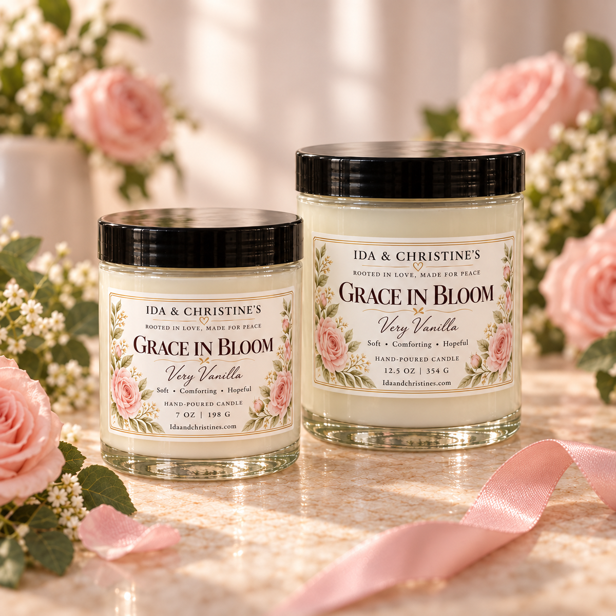 Grace in Bloom Candle