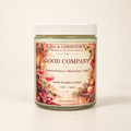 Good Company 7 oz candle with new cranberry prosecco, black cherry and amber label